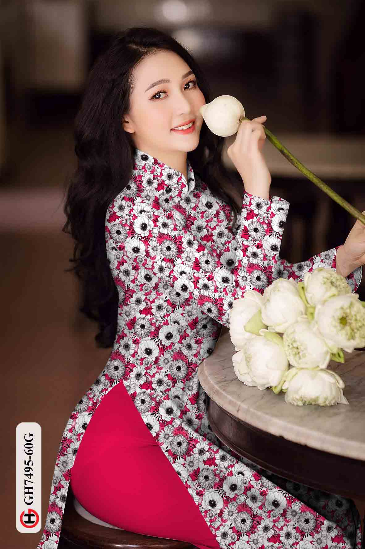 vai ao dai hoa deu dang ngoc dep 036154