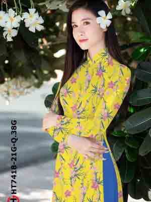 vai ao dai hoa deu shop my my dep 1924120