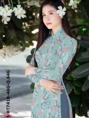 vai ao dai hoa deu truyen thong long lanh 524236