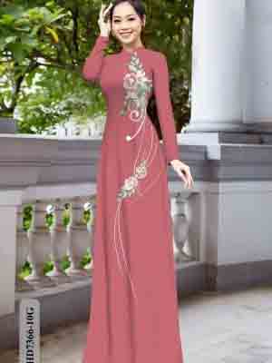 vai ao dai hoa hong co truyen phong cach 1941294