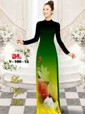 vai ao dai hoa hong shop my my rat dep 168275