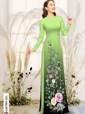 vai ao dai hoa hong shop mymy gia tot 77422