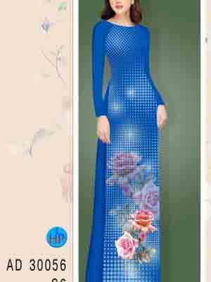 vai ao dai hoa hong truyen thong rat dep 1485140