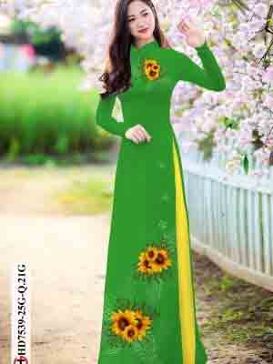 vai ao dai hoa huong duong re duoc tim nhieu 056206