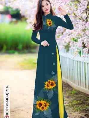 vai ao dai hoa huong duong re thuot tha 156237