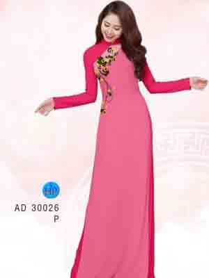 vai ao dai hoa in 3d co truyen nam nay 901114