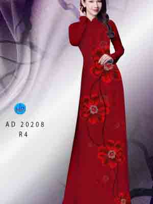 vai ao dai hoa in 3d dang ngoc da dang 18363