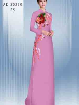 vai ao dai hoa in 3d dang ngoc dam tham 876133