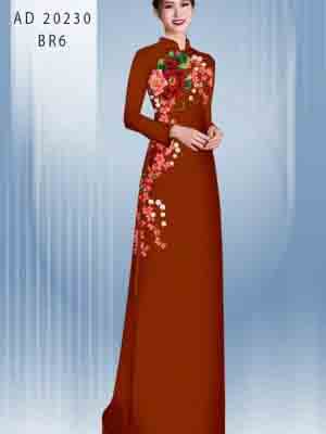 vai ao dai hoa in 3d doc dao cuc hot 157683