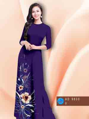 vai ao dai hoa in 3d duyen dang dang hot 179461