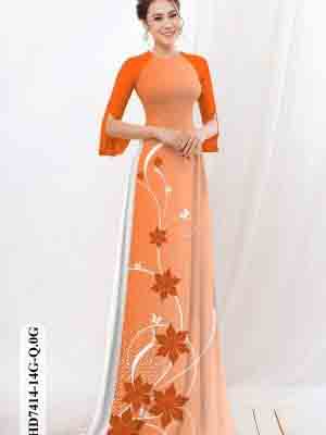 vai ao dai hoa in 3d duyen dang duoc chon nhieu 41883