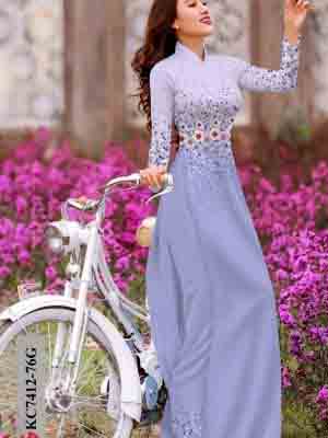 vai ao dai hoa in 3d duyen dang long lanh 71680