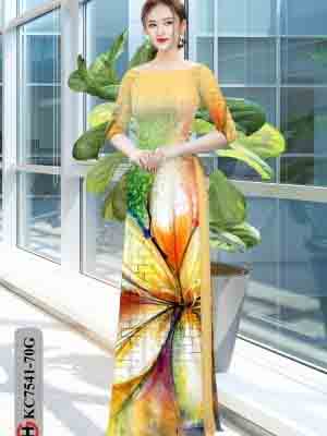 vai ao dai hoa in 3d duyen dang ua thich 221220