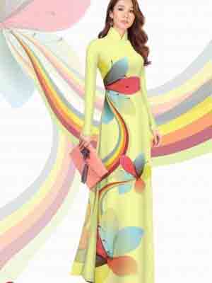 vai ao dai hoa in 3d gia re nam nay 32257