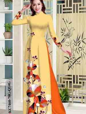 vai ao dai hoa in 3d rat duyen duoc chon nhieu 739241