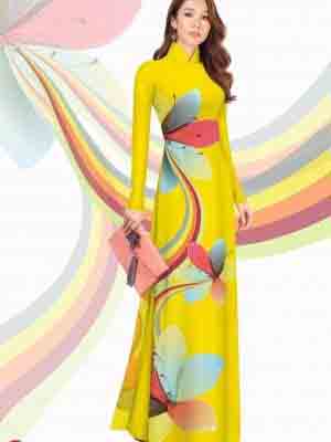 vai ao dai hoa in 3d rat duyen duoc tim nhieu 822190