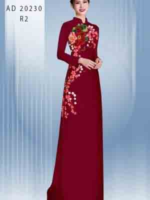 vai ao dai hoa in 3d rat re phong cach 07636