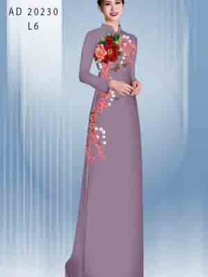 vai ao dai hoa in 3d rat re phong cach 1276121