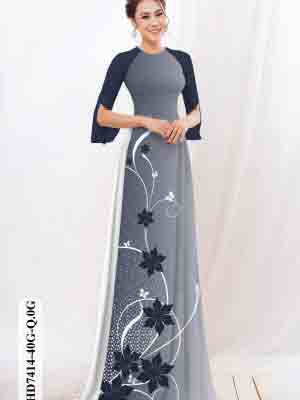 vai ao dai hoa in 3d rat re rat dep 1318177