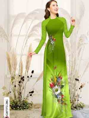 vai ao dai hoa in 3d re chat luong 066163