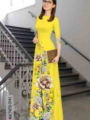 vai ao dai hoa in 3d re chat luong 1421113