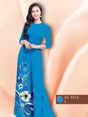 vai ao dai hoa in 3d re cuc dep 894151