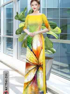 vai ao dai hoa in 3d re gia tot 121274