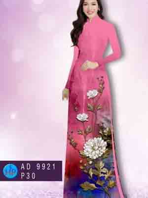 vai ao dai hoa in 3d re phong cach 138872