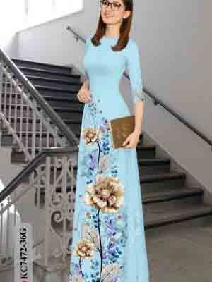 vai ao dai hoa in 3d shop my my dep 1421253