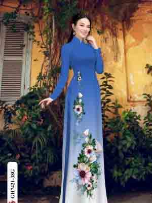 vai ao dai hoa in 3d shop my my duoc chon nhieu 800243