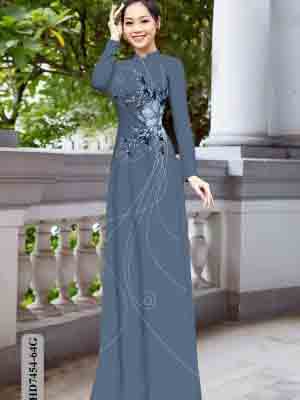 vai ao dai hoa in 3d shop my my thanh lich 46043