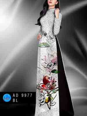 vai ao dai hoa in 3d shop my my thanh lich 8675