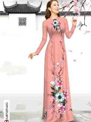 vai ao dai hoa in 3d shop mymy phong cach 228285