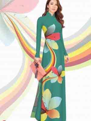 vai ao dai hoa in 3d ton dang ngoc doc dao 1522279