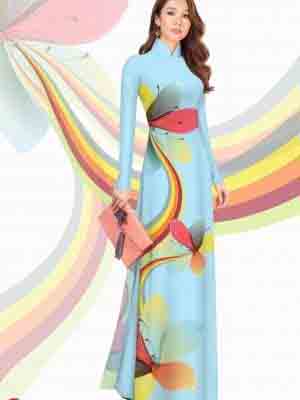 vai ao dai hoa in 3d ton dang ngoc nam nay 22237