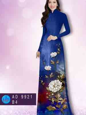 vai ao dai hoa in 3d ton dang ngoc thanh lich 888109