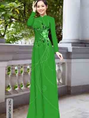 vai ao dai hoa in 3d truyen thong chat luong 1060248