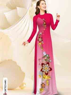 vai ao dai hoa in 3d truyen thong cuc dep 095292