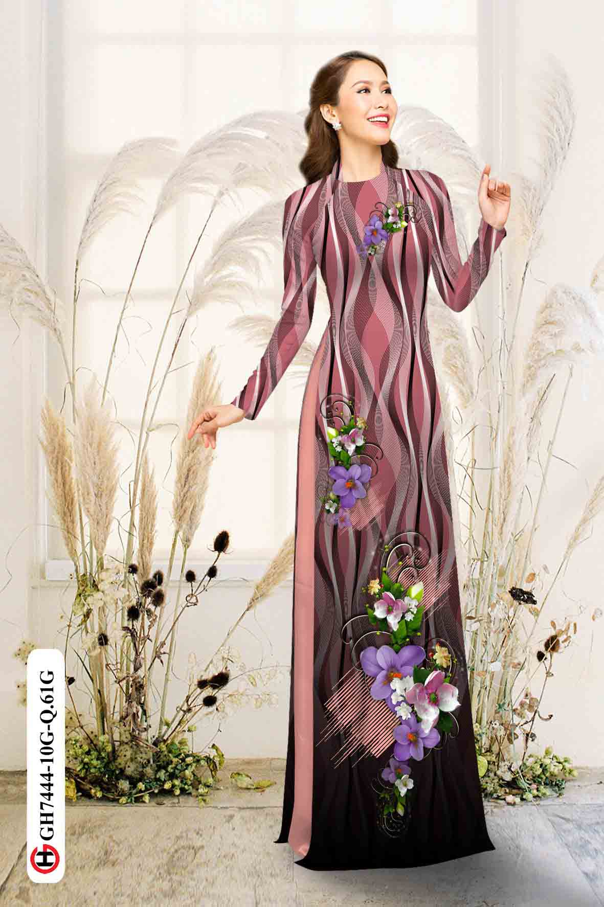 vai ao dai hoa in 3d truyen thong cuc dep 195790