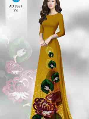 vai ao dai hoa in 3d truyen thong gia tot 143995