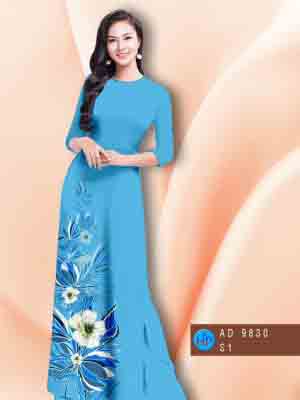 vai ao dai hoa in 3d truyen thong rat dep 09469