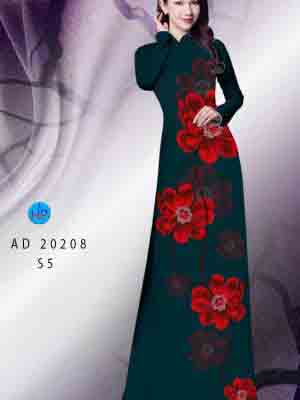 vai ao dai hoa in 3d truyen thong rat dep 1236133