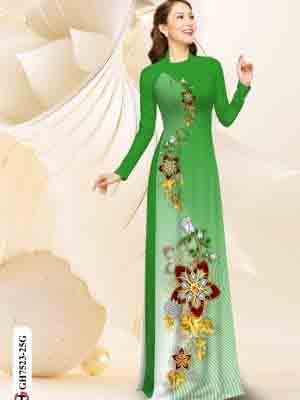 vai ao dai hoa in 3d truyen thong thanh lich 1695294