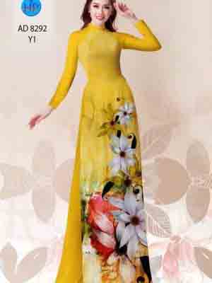 vai ao dai hoa in 3d vai ao dai my my dam tham 174890