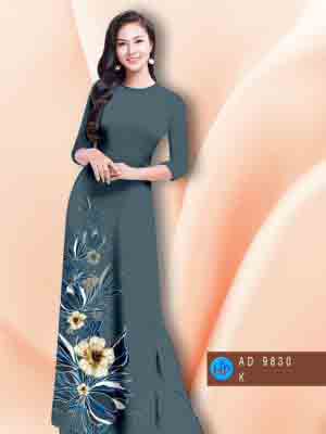 vai ao dai hoa in 3d vai ao dai my my dep 794170