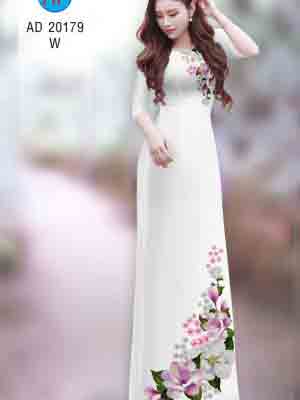 vai ao dai hoa in 3d vai ao dai my my doc dao 208785