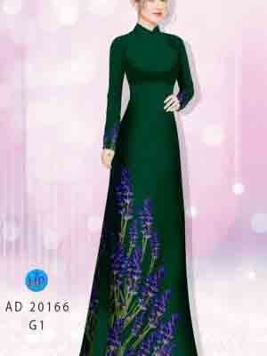 vai ao dai hoa lavender re rat dep 81633