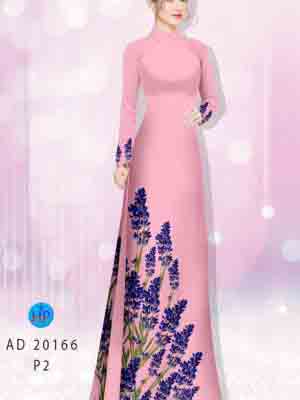 vai ao dai hoa lavender truyen thong cuc dep 111615