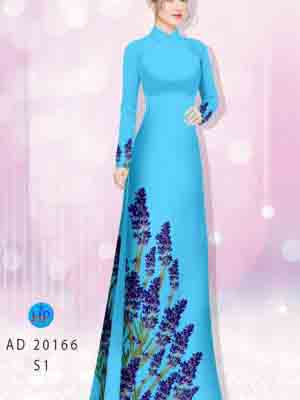 vai ao dai hoa lavender truyen thong gia tot 181672