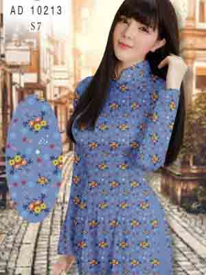 vai ao dai hoa nhi co truyen dang hot 1473223